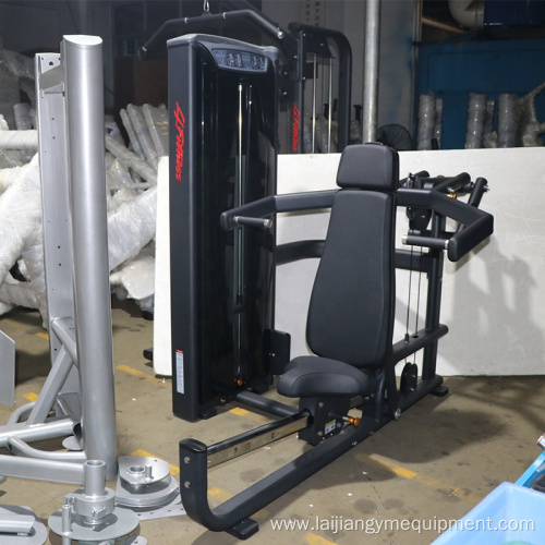 Customizable multi chest press machine for gym use